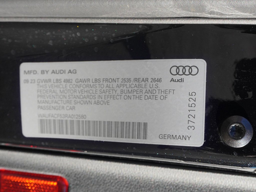 Used 2024 Black Audi 45 S line Premium Plus image 56