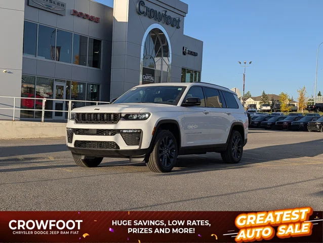 2026 Jeep Grand Cherokee L 85th Anniversary - - Pkg 2C7 - CommandView Pano Sunroof - 2nd Row Captains - Trailer Tow & More!