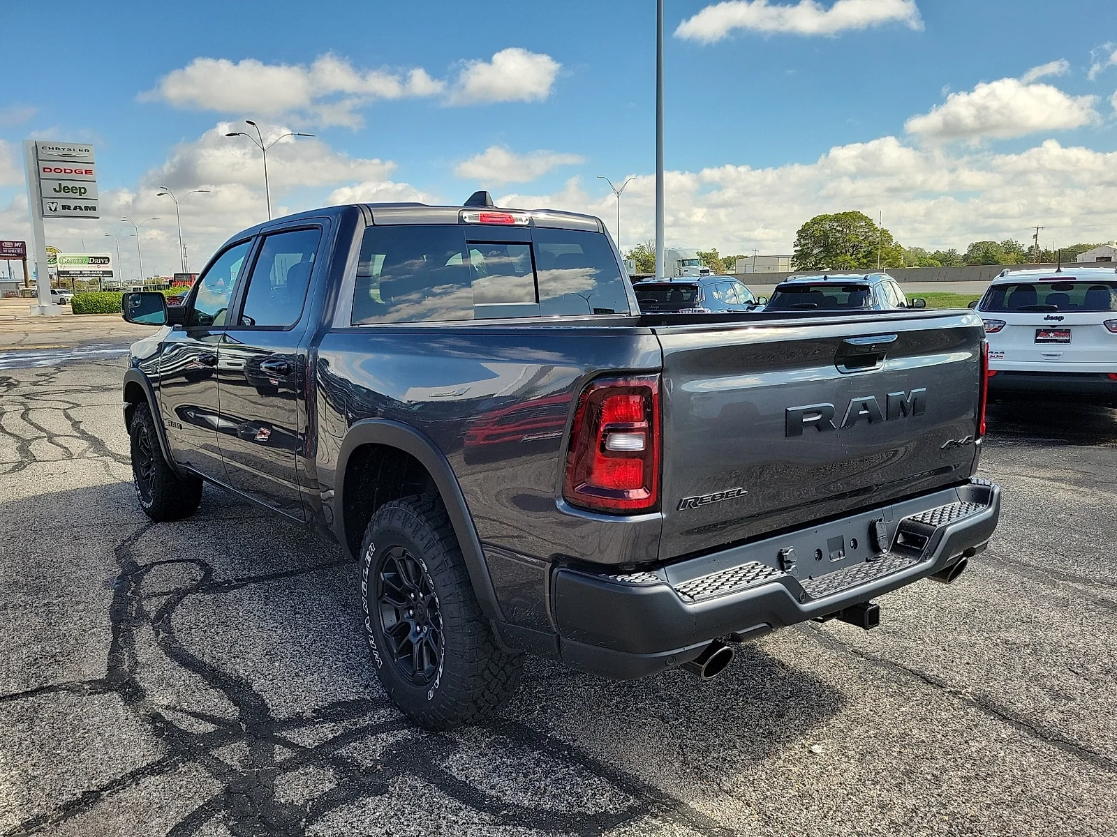 New 2027 Granite Crystal Ram REBEL CREW CAB 4X4 5
