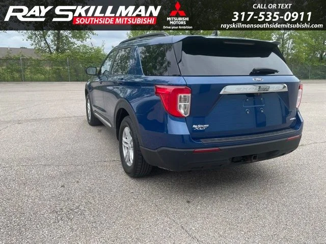 Used 2021 Blue Ford XLT image 7