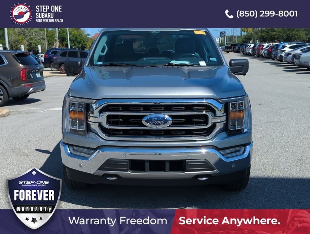 Used 2021 Silver Ford XLT image 10