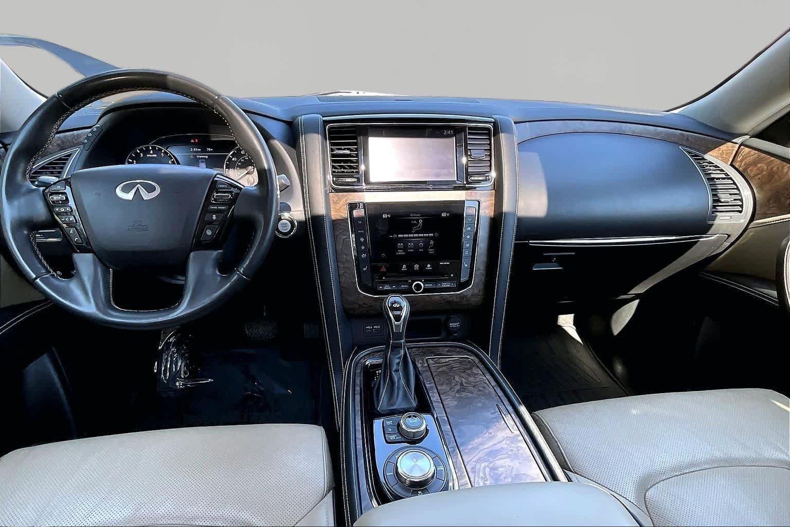 Used 2021 Moonstone White INFINITI PREMIUM SELECT image 15