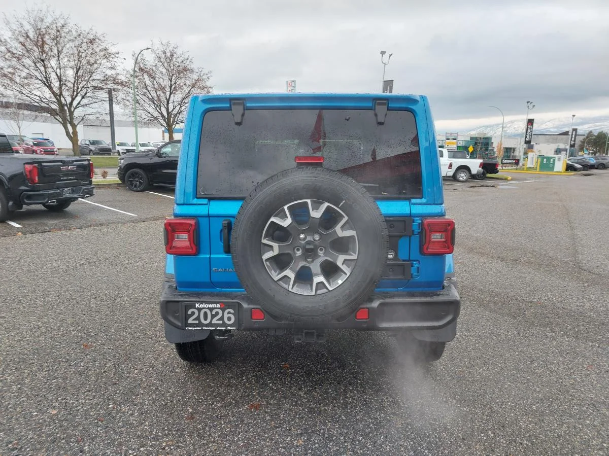 New 2026 Blue Jeep Sahara 4 Door 4x4 image 6