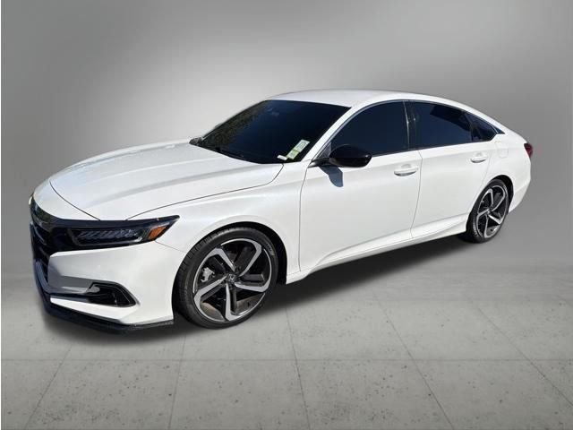Certified Used 2022 Platinum White Pearl Honda Sport image 1