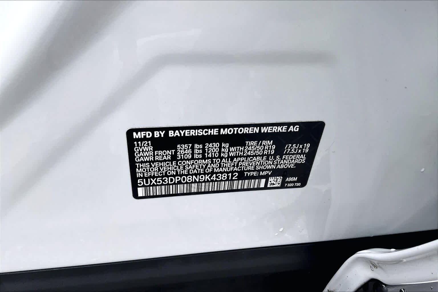 Used 2022 Mineral White Metallic BMW xDrive30i image 38