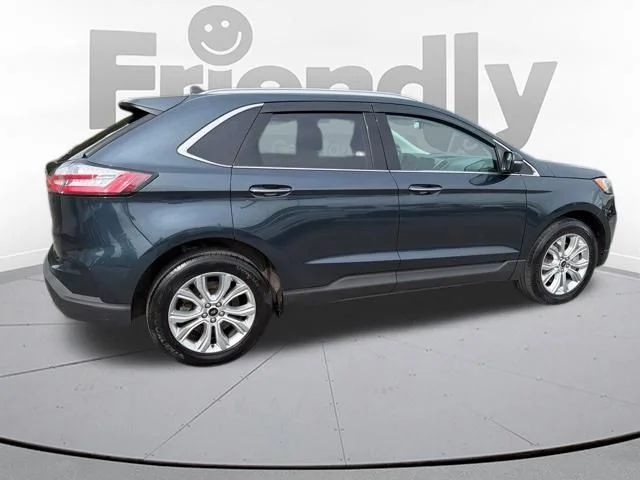 Used 2023 Blue Ford Titanium image 11