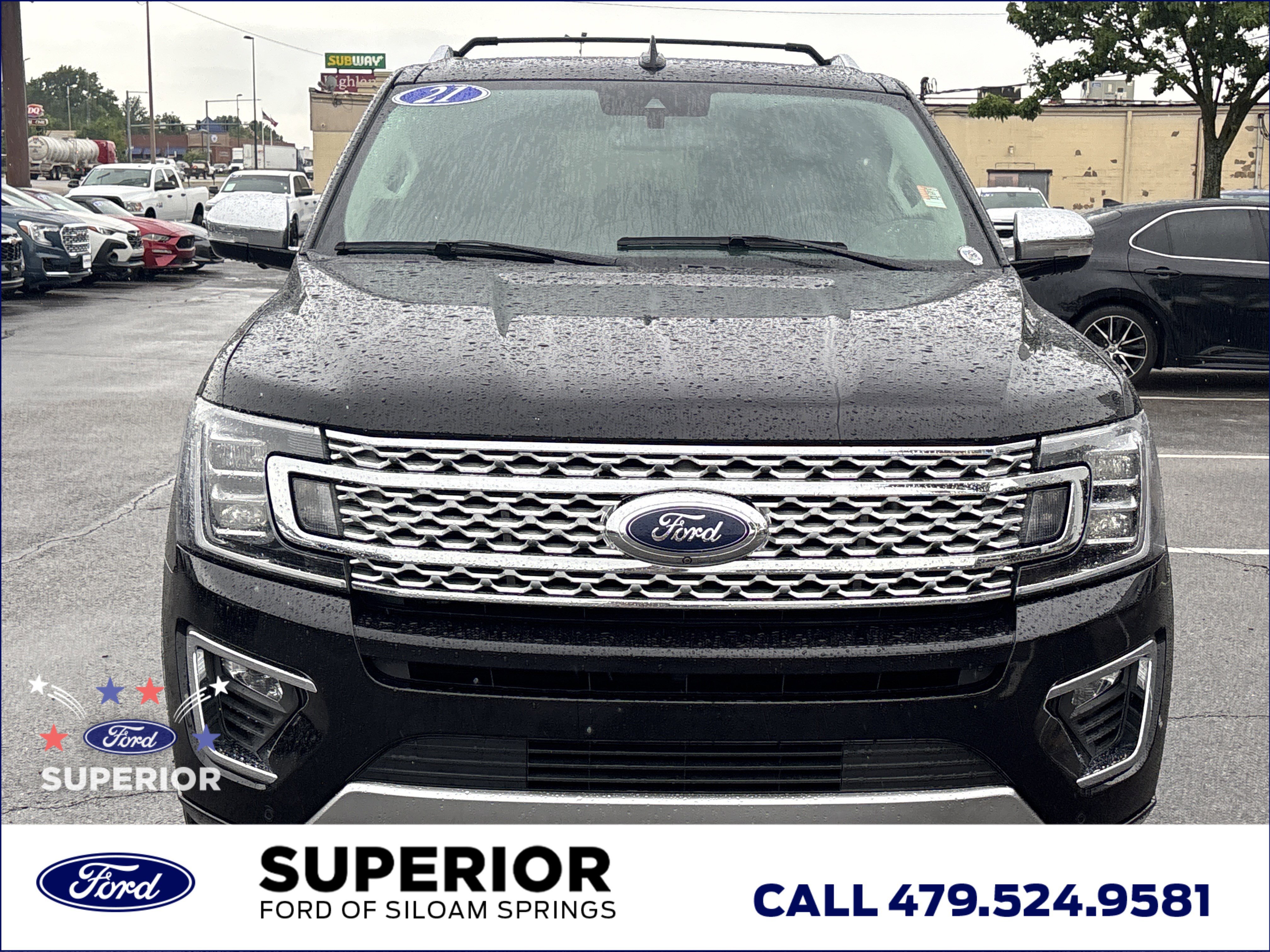 Used 2021 Agate Black Metallic Ford Platinum 4WD image 13