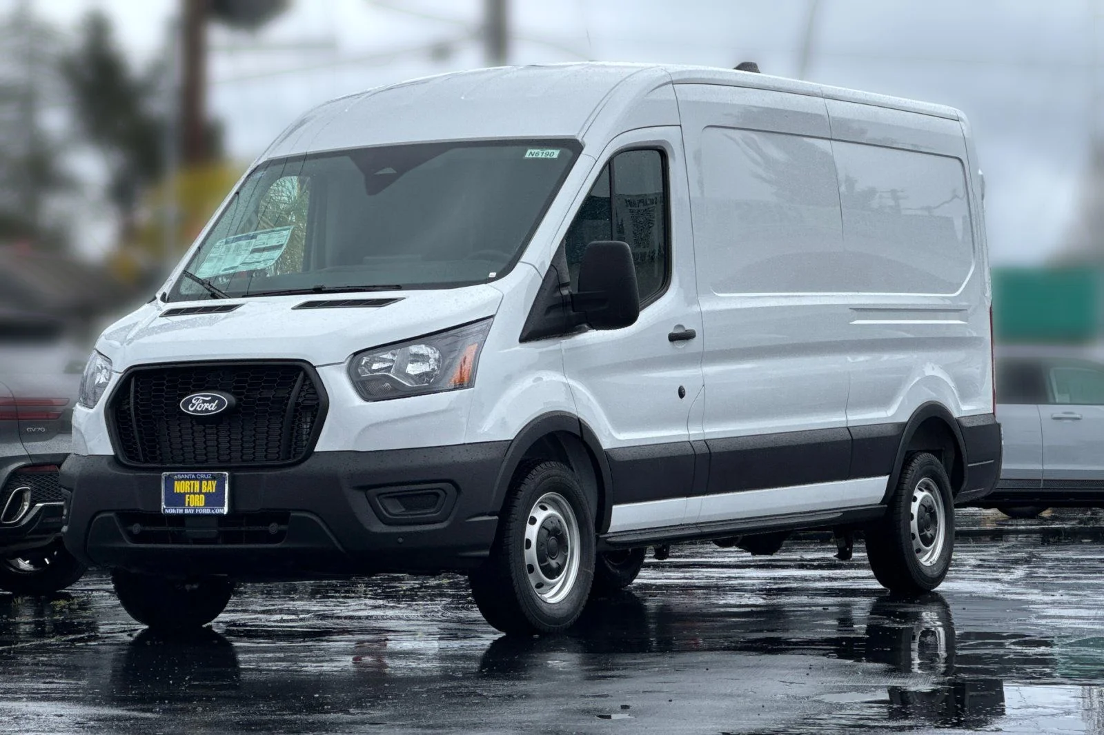 New 2026 Oxford White Ford Cargo Van image 8