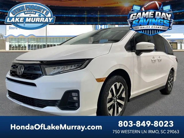 New 2027 Platinum White Pearl Honda EX-L image 1