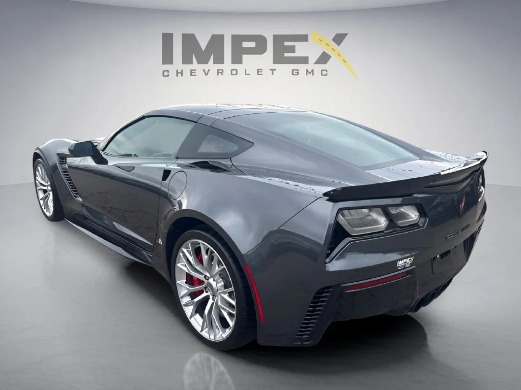 Used 2017 WATKINS GLEN GRAY METALLIC Chevrolet Z06 3LZ image 3