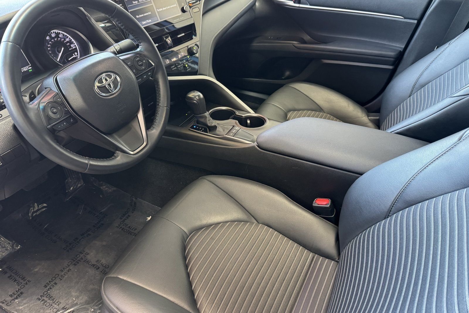 Certified Used 2024 Blue Toyota SE image 12