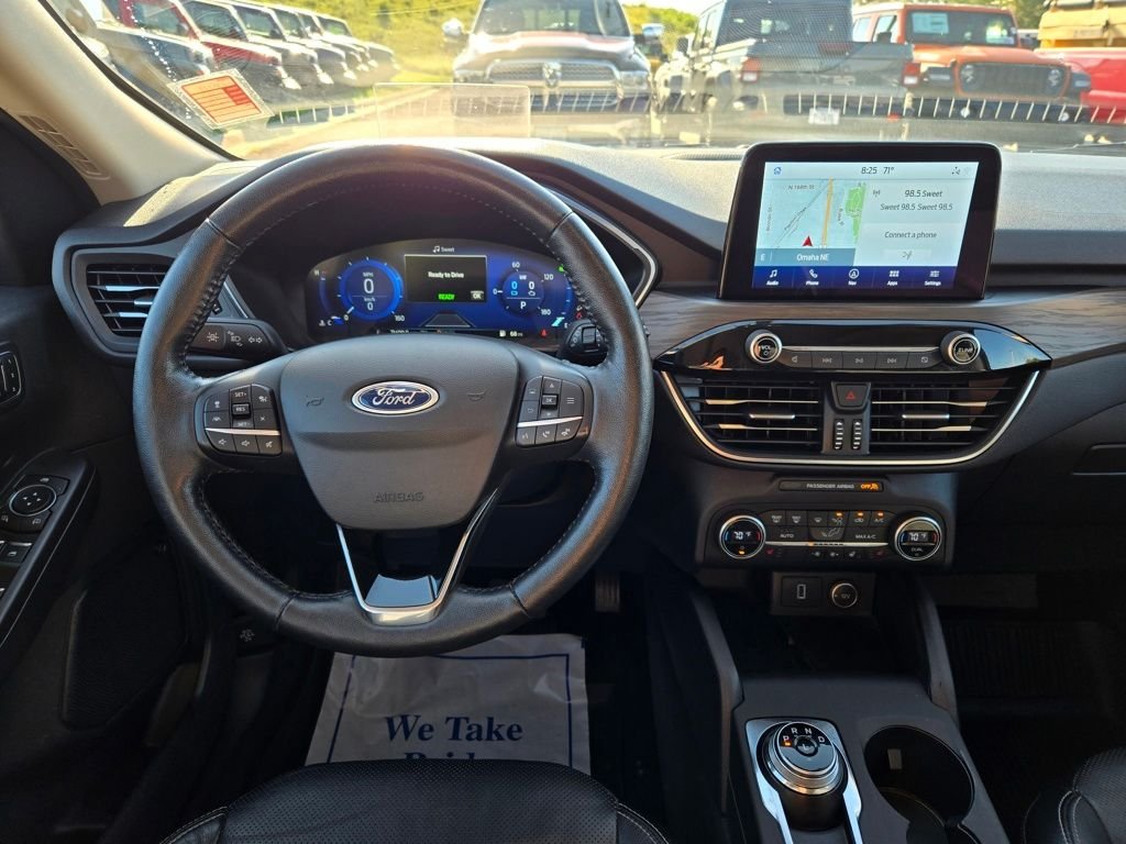 Used 2020 Black Ford Titanium image 17