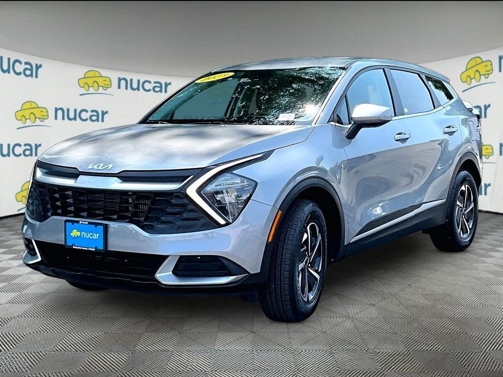 Used 2023 Gray Kia LX image 3