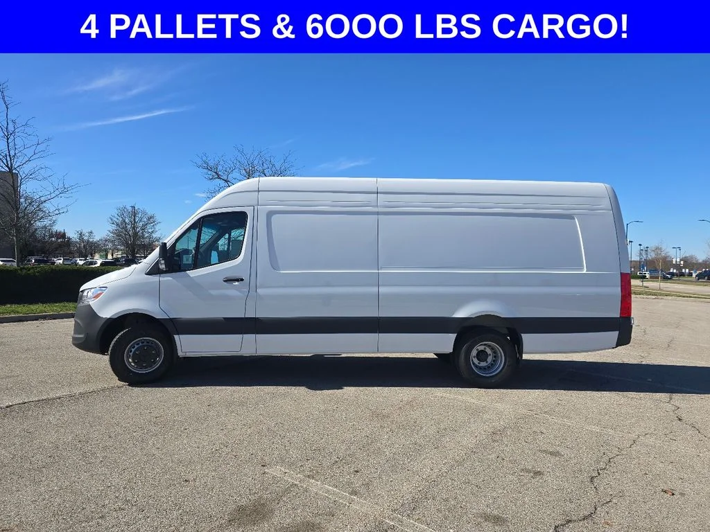New 2026 Arctic White Mercedes-Benz Extended Cargo Van 170 in. WB image 9