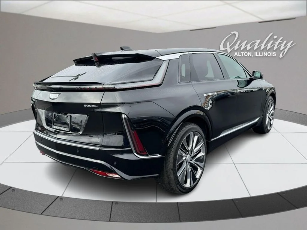 Used 2025 Stellar Black Metallic Cadillac Luxury 3 image 3