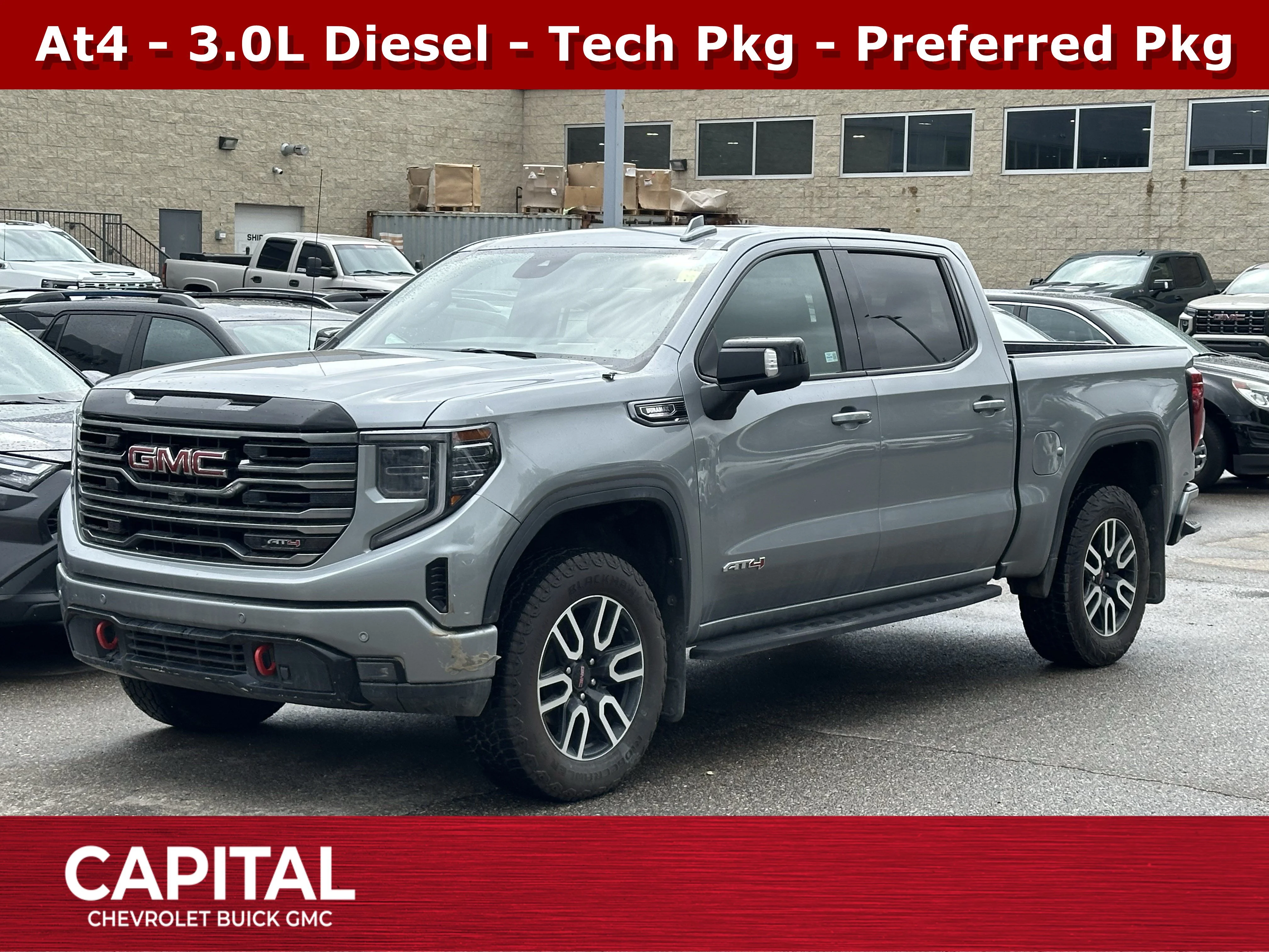 Certified Used 2025 Gray GMC AT4 image 1