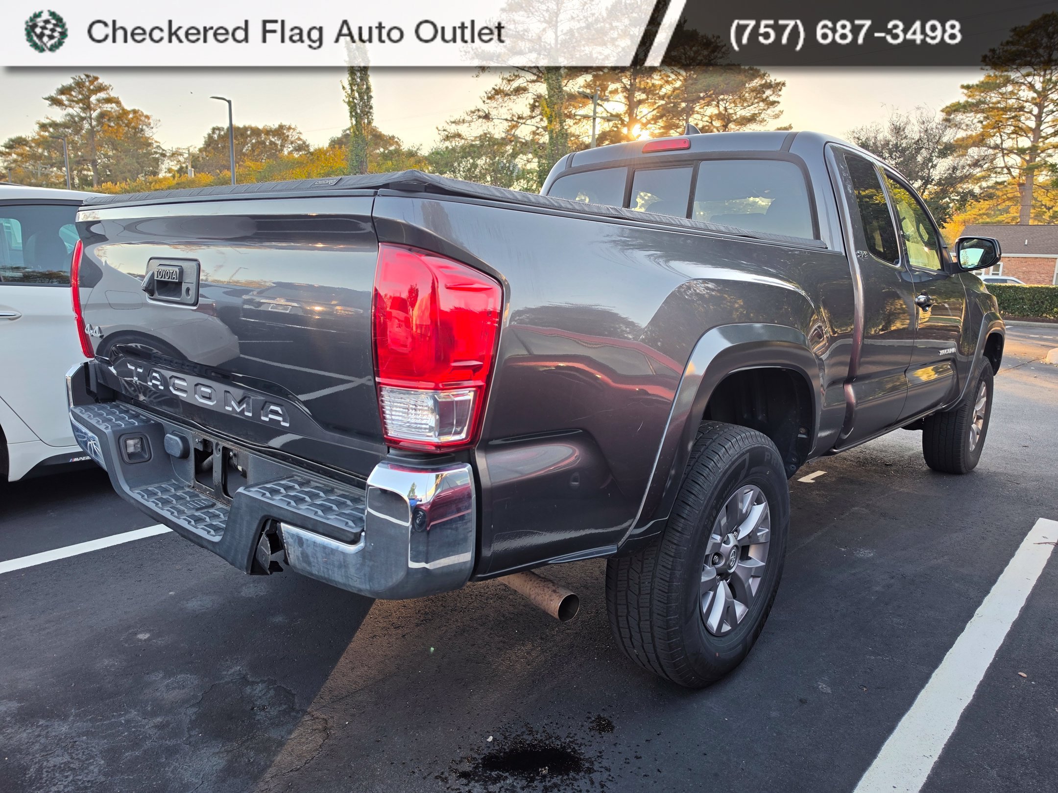 Used 2017 Magnetic Gray Metallic Toyota SR5 image 6