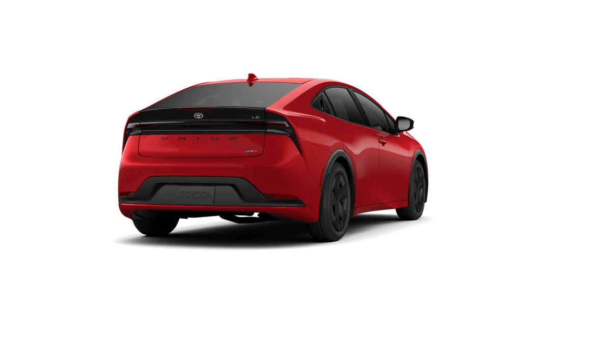 New 2026 Supersonic Red Toyota LE image 9