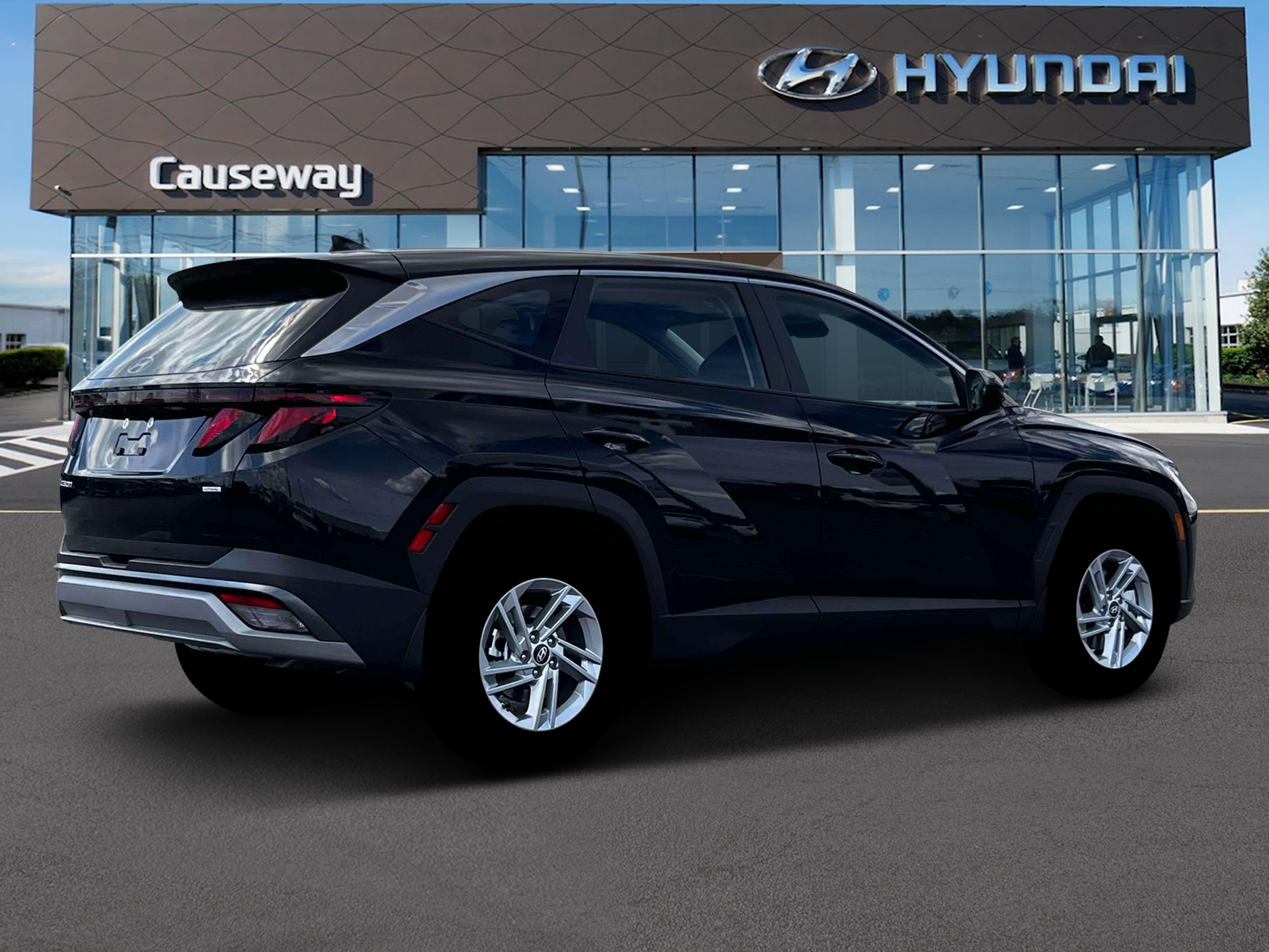 New 2026 Black Hyundai SE AWD image 8