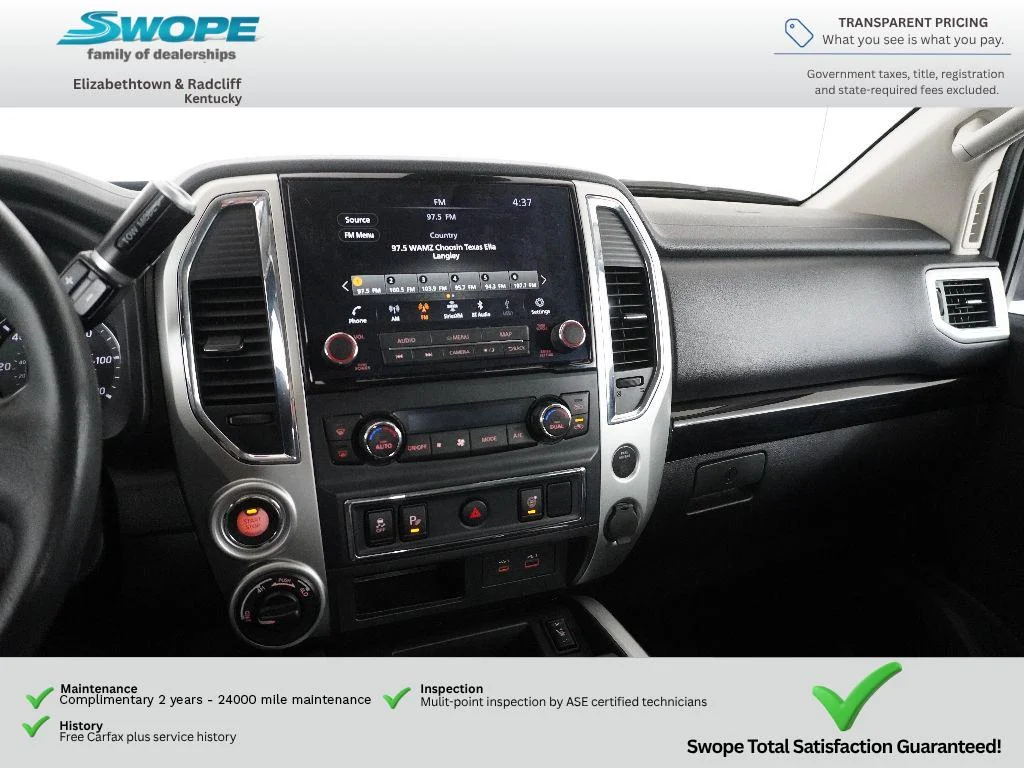 Used 2021 Red Alert Nissan SV image 24