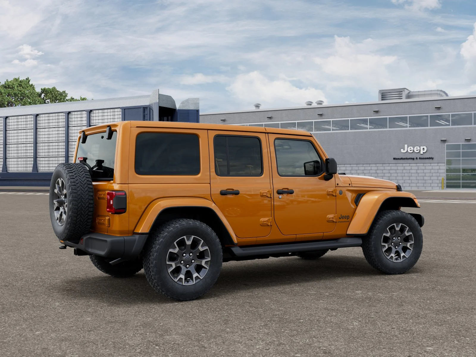 New 2026 Goldilocks Exterior Paint Jeep Sahara image 2