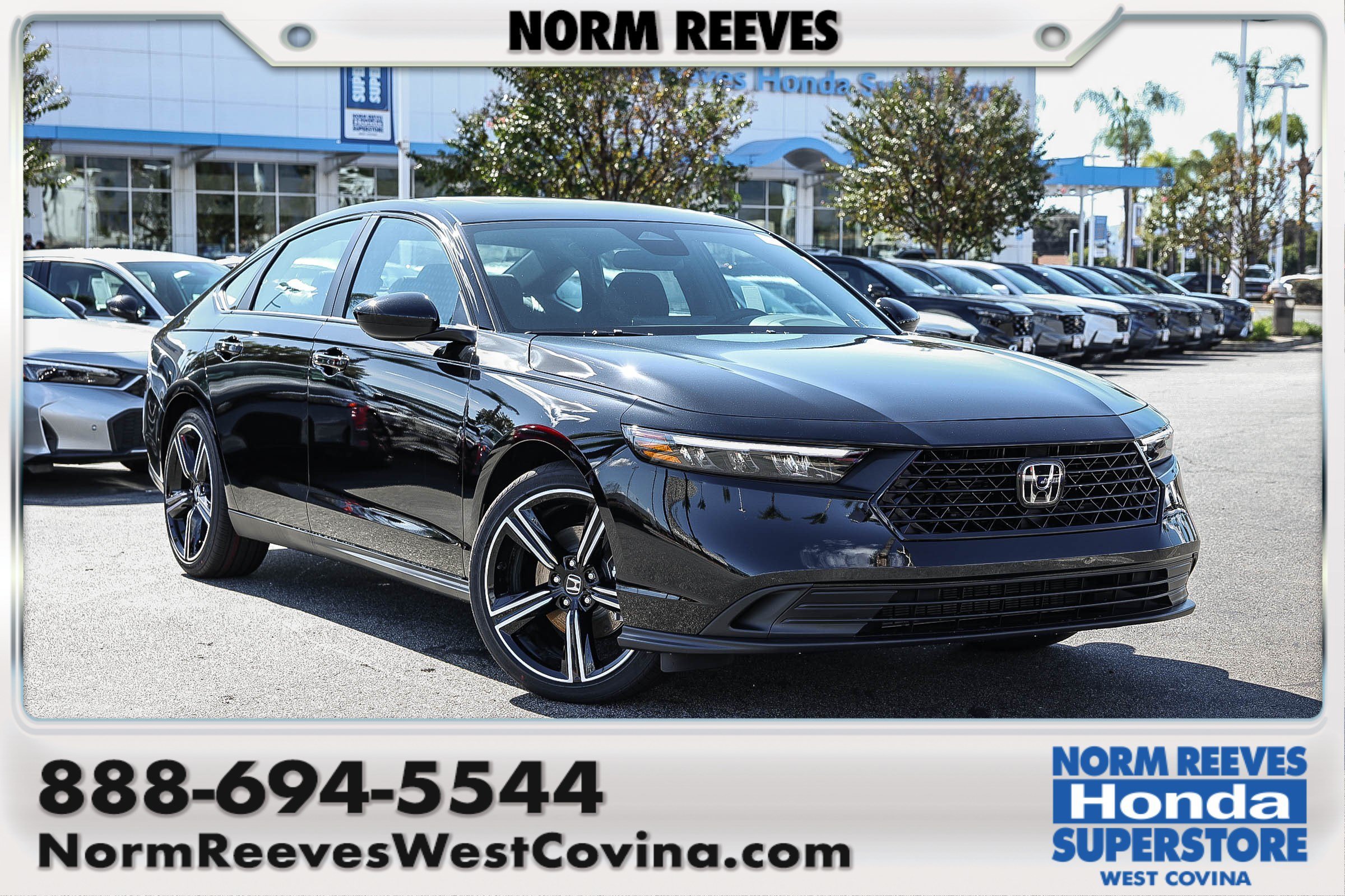 New 2026 Crystal Black Pearl Honda Sport Sedan image 1