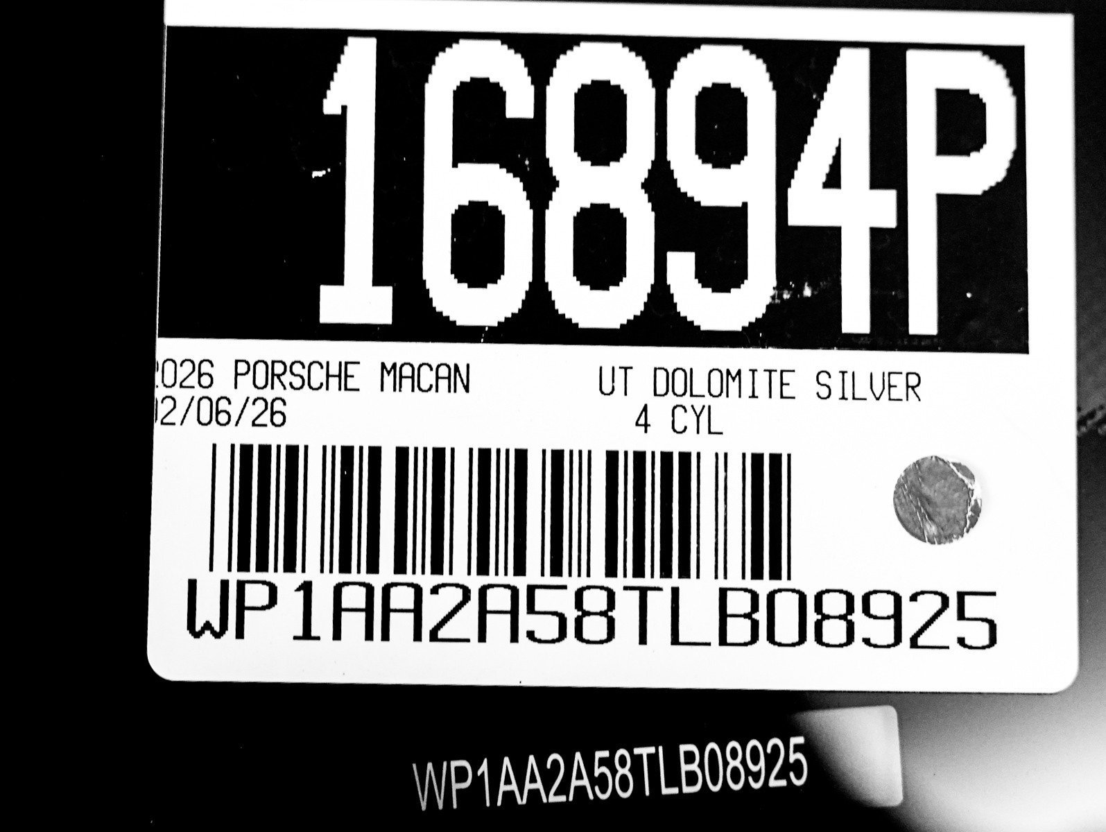 New 2026 DOLOMITE SILVER Porsche  image 29