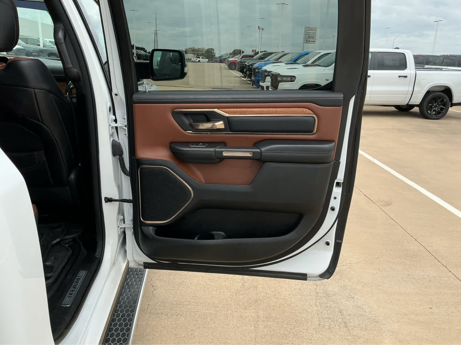 Used 2022 Bright White Clearcoat Ram Longhorn image 20