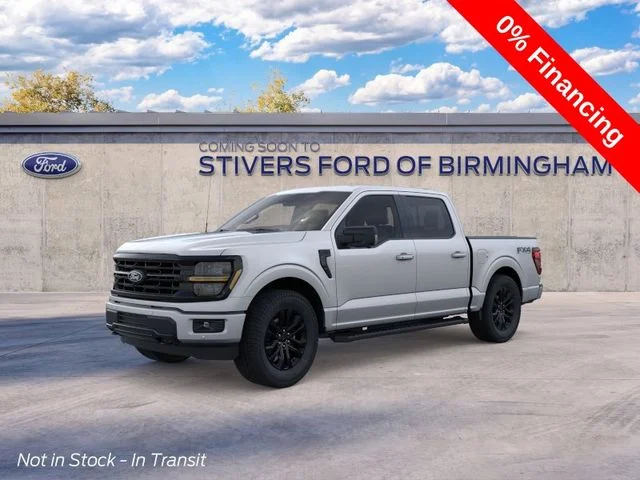 New 2026 Iconic Silver Metallic Ford XLT image 2