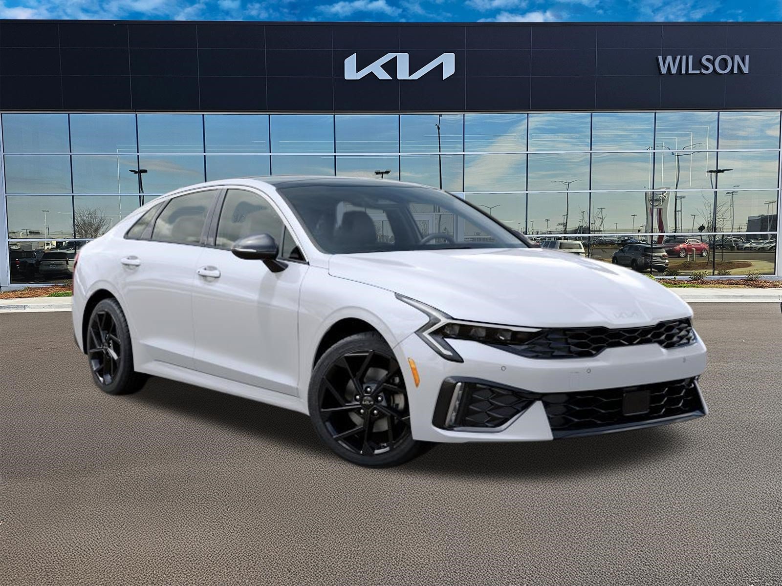 New 2026 Snow White Pearl Kia GT-Line FWD image 8