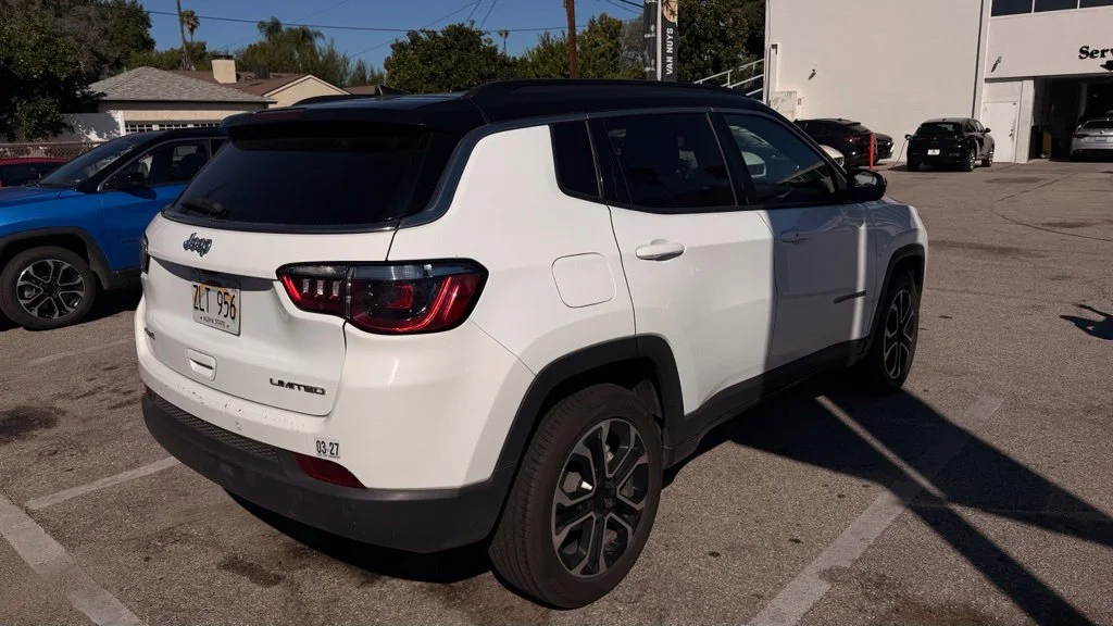 Used 2024 Bright White Clearcoat Jeep Limited image 4