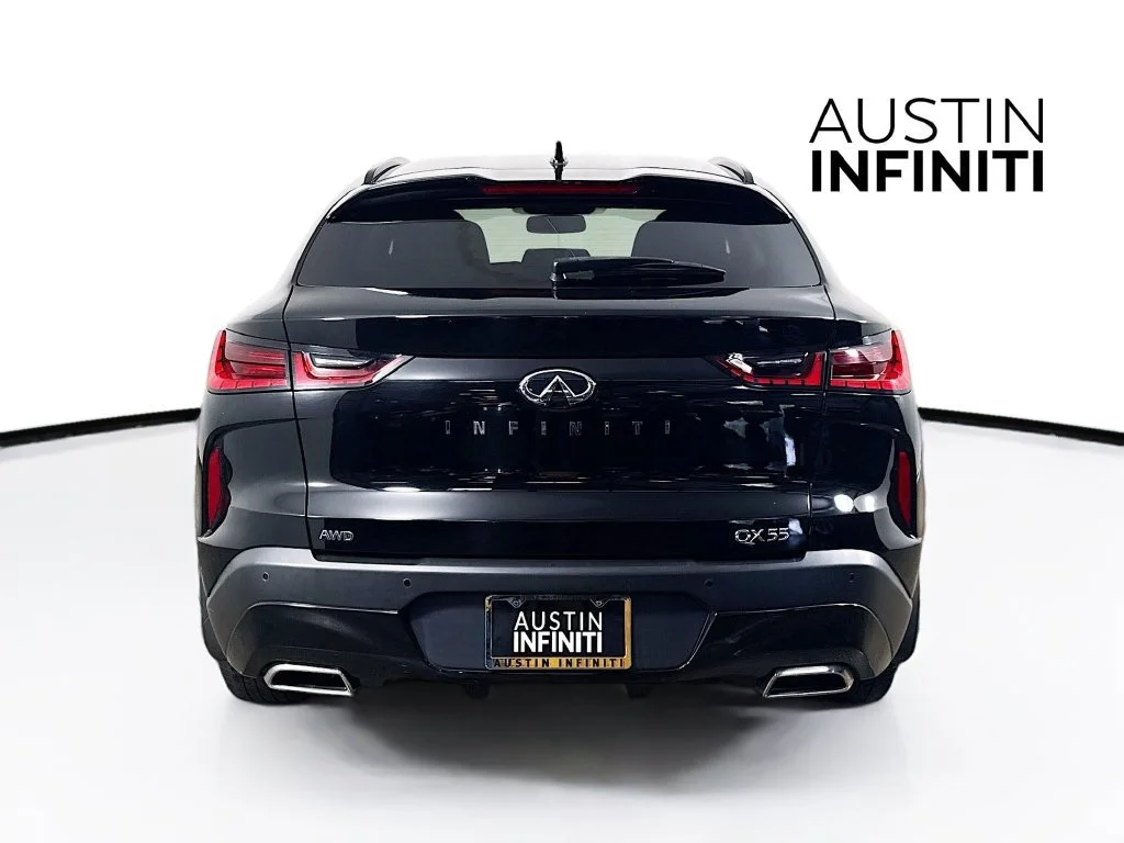 Certified Used 2022 Black INFINITI LUXE image 8