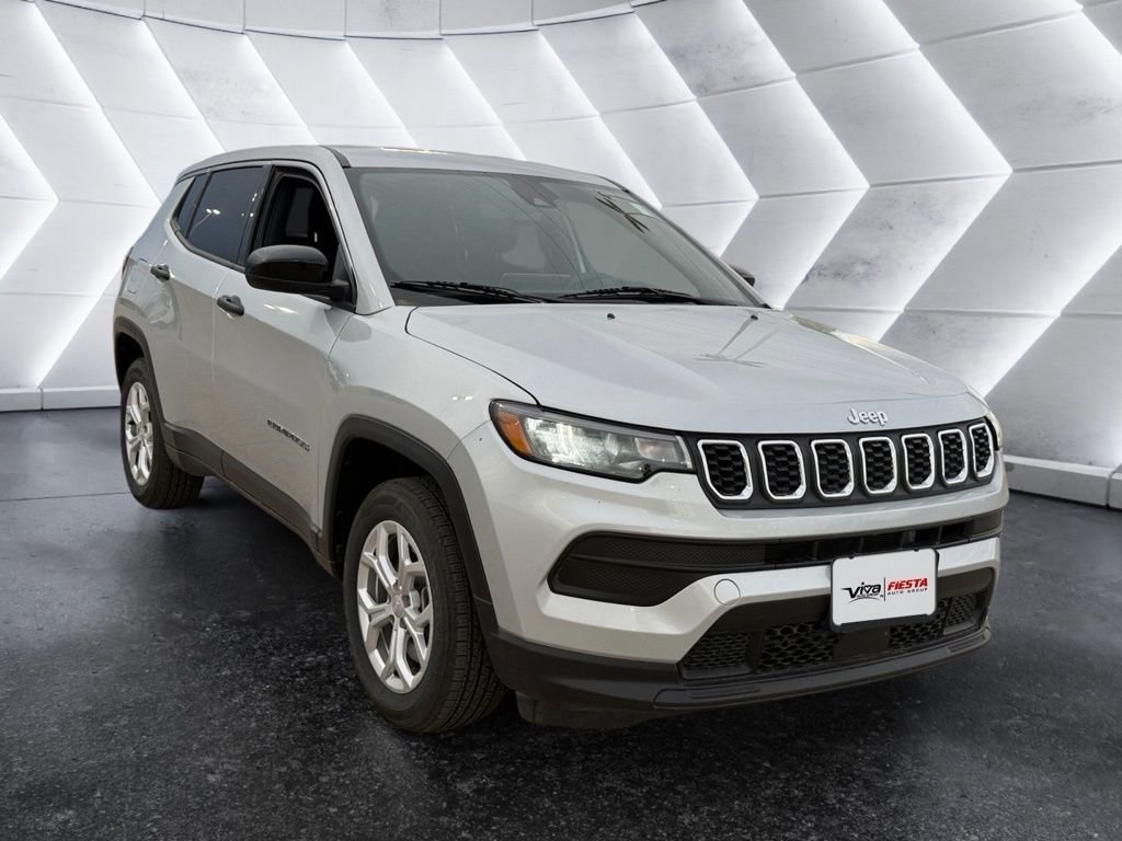 Used 2024 Silver Jeep Sport image 1