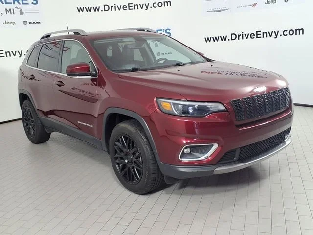 Used 2020 Red Jeep Limited image 3