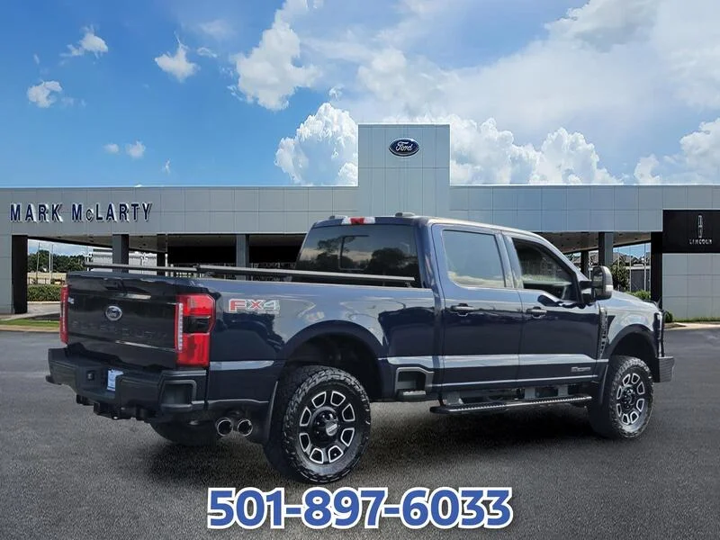 Used 2024 Blue Metallic FORD XLT 4WD CREW CAB 6.75