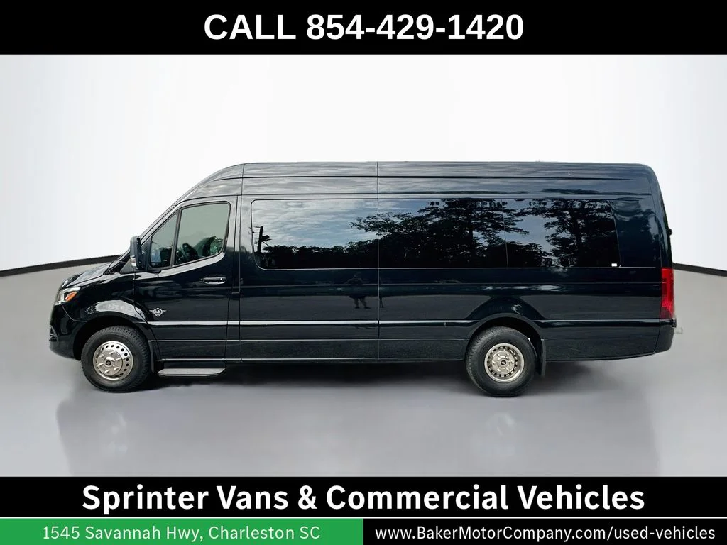 Used 2023 Obsidian Black Metallic Mercedes-Benz LA West Executive Shuttle image 2