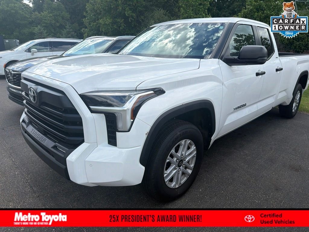 Certified Used 2025 White Toyota SR5 image 1