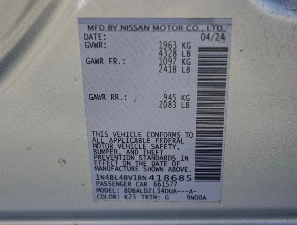 Used 2024 Silver Nissan 2.5 S image 32