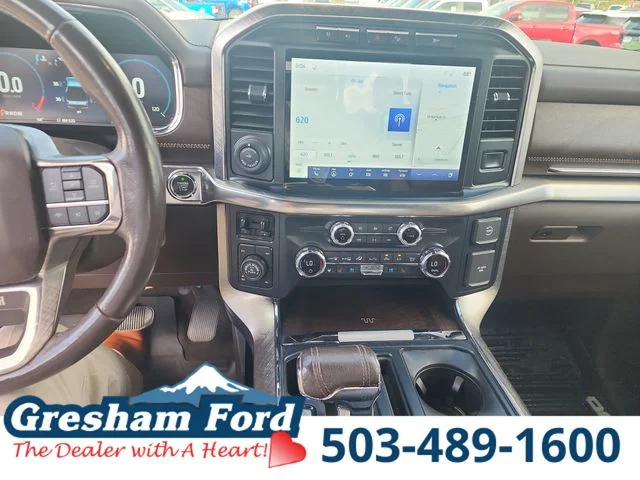 Used 2021 Oxford White Ford King Ranch image 26