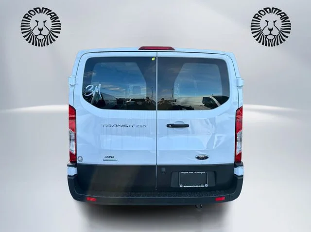 New 2025 Oxford White Ford Cargo Van image 7