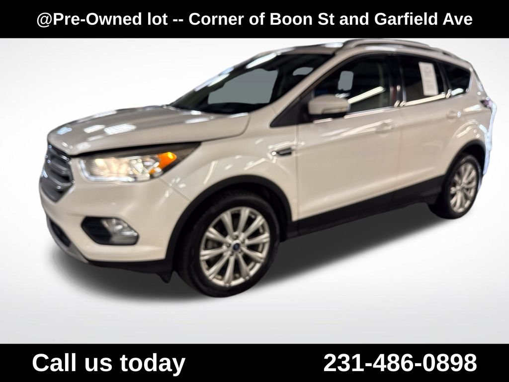 Used 2017 White Ford Titanium image 1