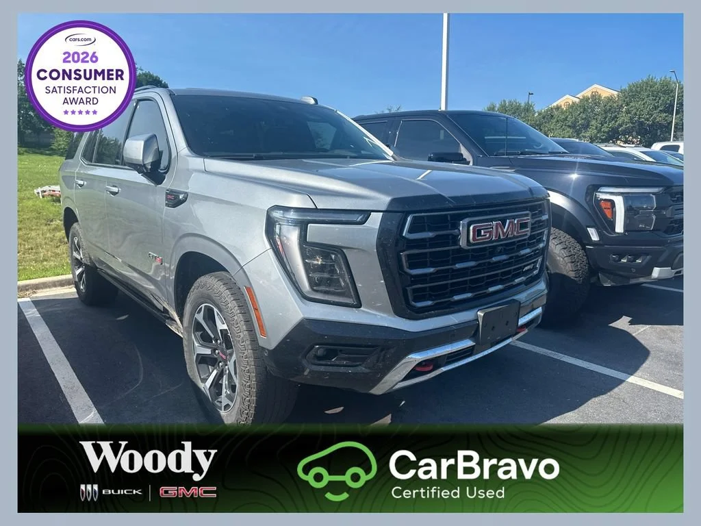 Certified Used 2025 Sterling Metallic GMC AT4 image 1