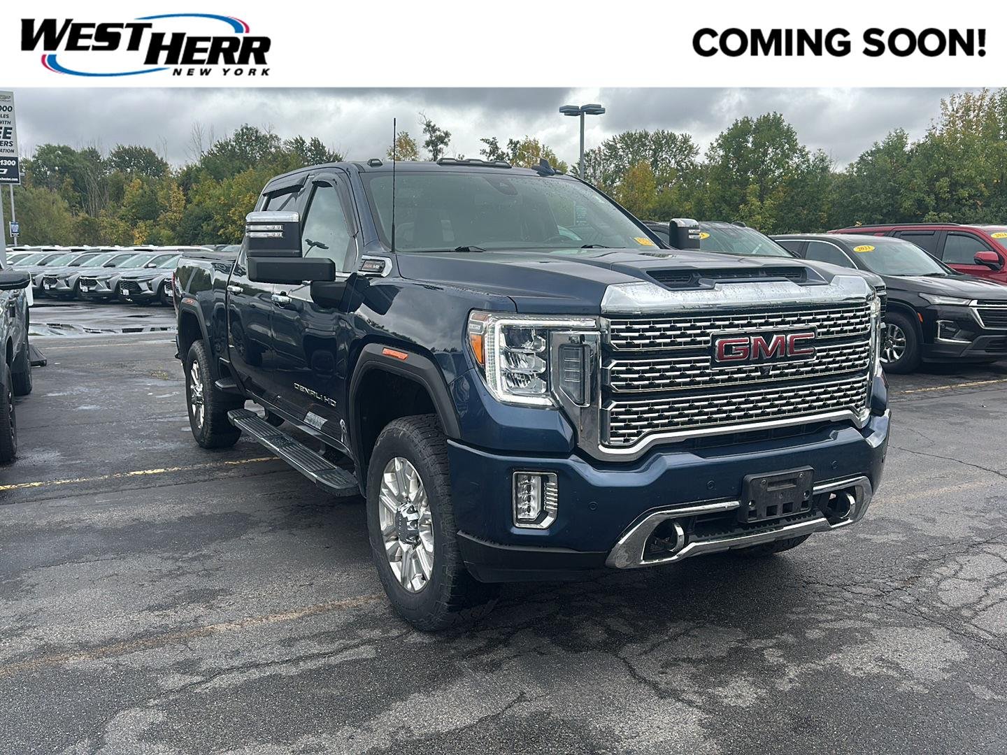 Used 2021 Pacific Blue Metallic GMC Denali image 1