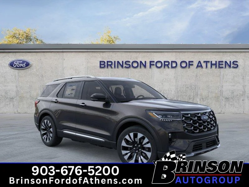 New 2026 Agate Black Metallic Ford Platinum image 7