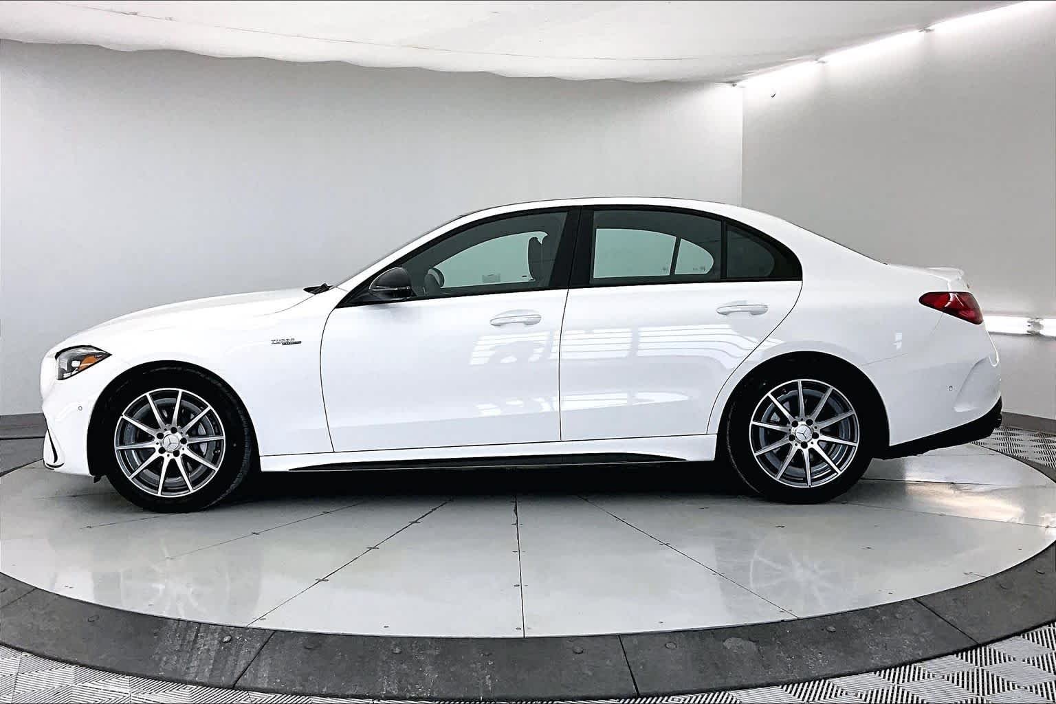 New 2026 Polar White Mercedes-Benz AMG® C 43 4MATIC Sedan image 3