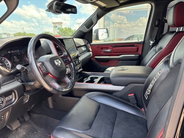 Used 2019 Diamond Black Crystal Pearlcoat Ram Rebel image 2