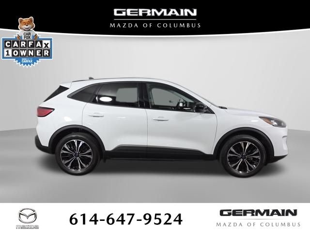 Used 2021 White Ford SE image 7
