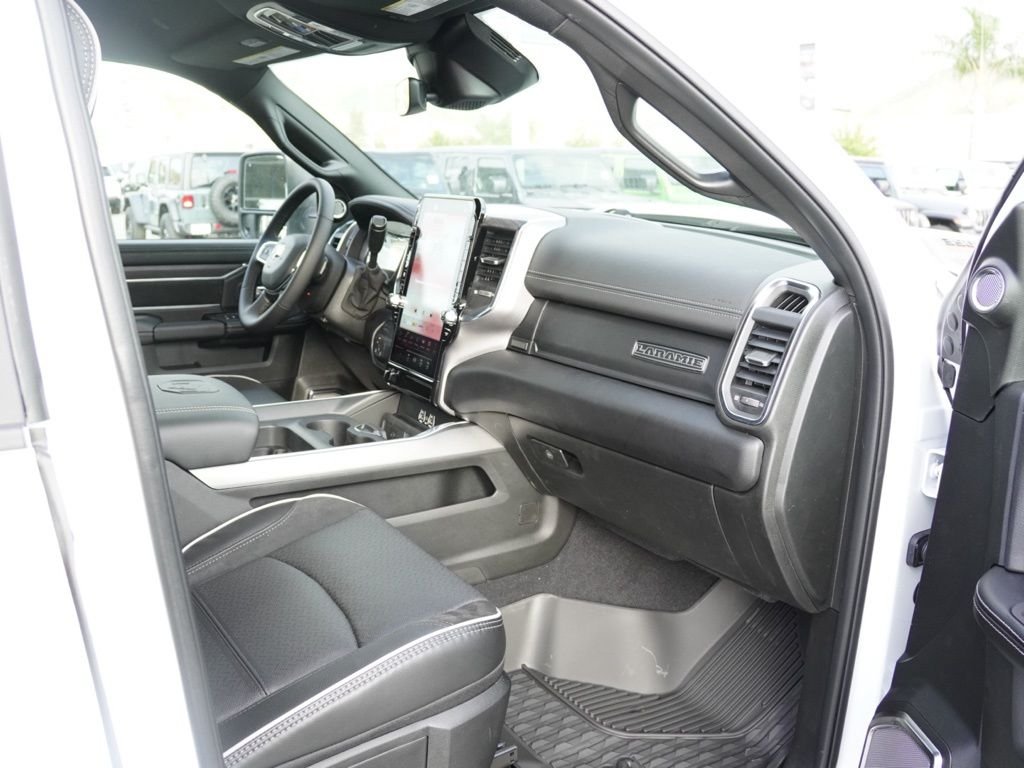 New 2026 Bright White Clear-Coat Exterior Paint RAM Laramie image 22