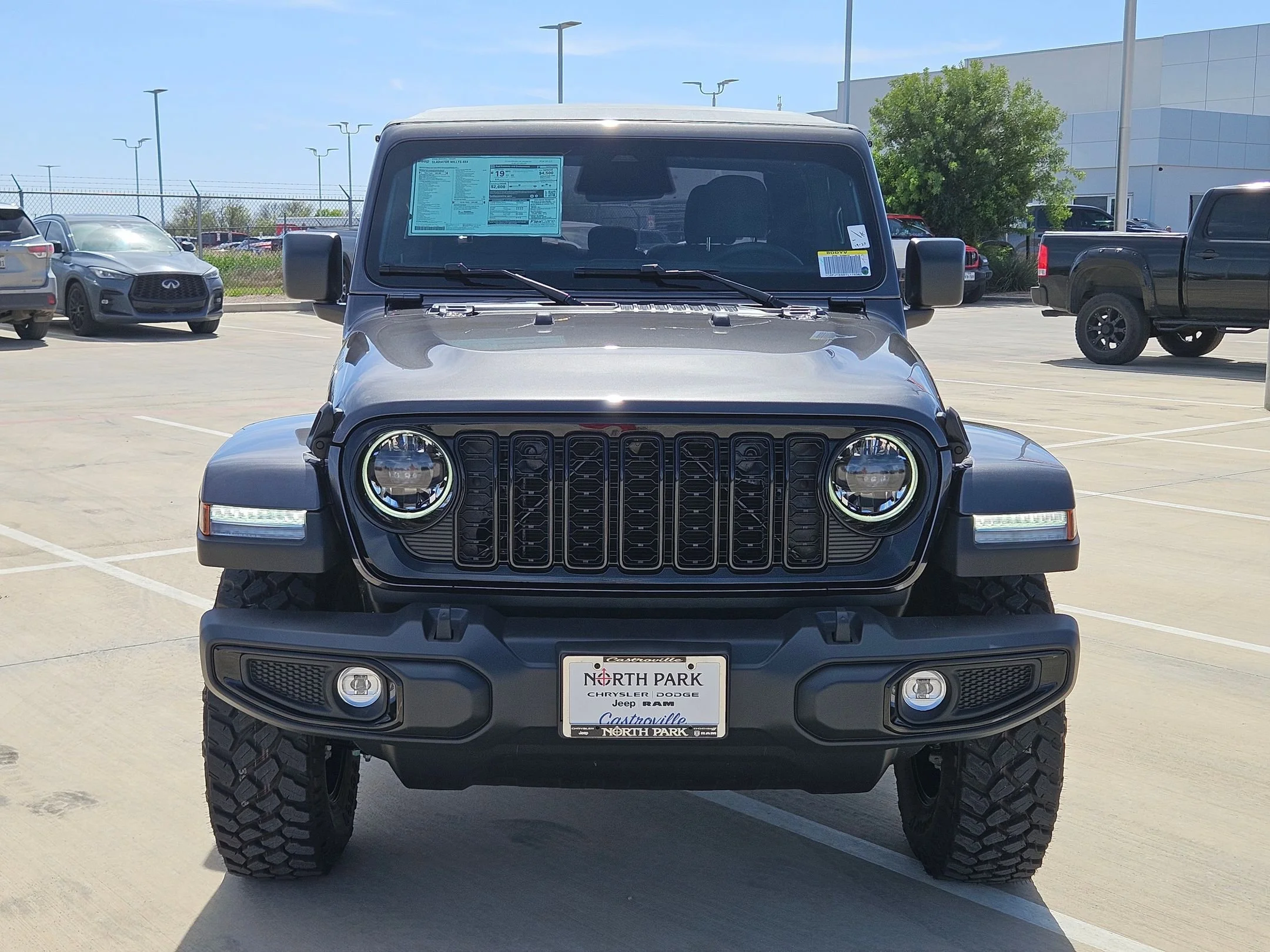 New 2026 Granite Crystal Metallic Clear-Coat Exterior Paint Jeep Willys image 8
