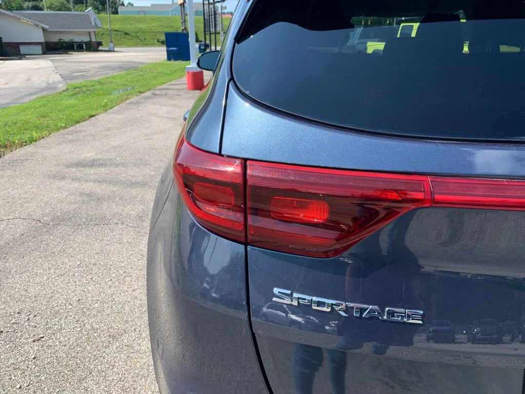Used 2021 Blue Kia EX image 32